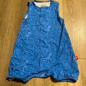 Magnetic Me Sleeveless Short Magnetic Romper 12-18 months